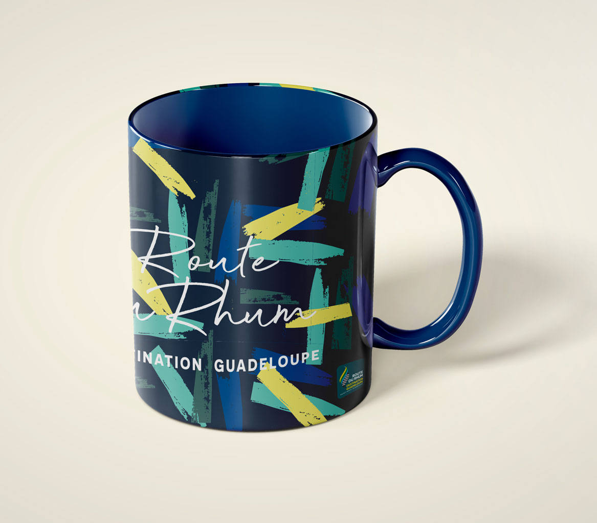 Mug Route du Rhum motif tropical