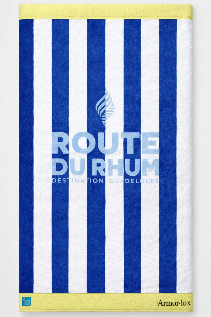 Serviette de plage Armor Lux pour la route du rhum